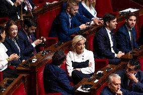 Volodymyr Zelensky At French Parliament - Paris