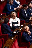 Volodymyr Zelensky At French Parliament - Paris