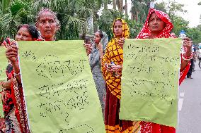 Protest Against Expulsion Of Harijans From The Mironzilla Colony - Bangladesh