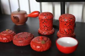 (MASTER OF CRAFTS)CHINA-CARVED LACQUER-INHERITOR-STUDIO (CN)