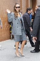 Jessica Alba At The View - NYC