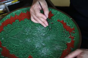 (MASTER OF CRAFTS)CHINA-CARVED LACQUER-INHERITOR-STUDIO (CN)