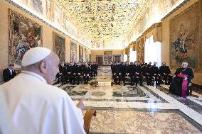 Pope Francis In Private Audiences - Vatican