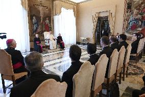 Pope Francis In Private Audiences - Vatican