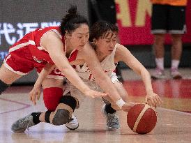 (SP)CHINA-SHAANXI-XI'AN-BASKETBALL-WOMEN-FRIENDLY-CHN VS JPN(CN)