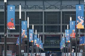 Press Preview Of Cologne Rhine Energy Stadium A Week Ahead Of UEFA Euro 2024