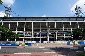 Press Preview Of Cologne Rhine Energy Stadium A Week Ahead Of UEFA Euro 2024