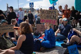 Environmental Protest Against Climate Change In Helsinki, Finland