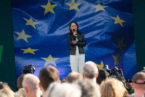 Last Rally For The Greens Party Before The Europa Election 2024 In Cologne