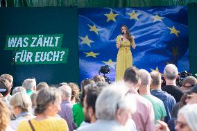 Last Rally For The Greens Party Before The Europa Election 2024 In Cologne