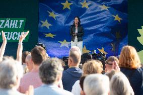 Last Rally For The Greens Party Before The Europa Election 2024 In Cologne