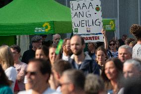 Last Rally For The Greens Party Before The Europa Election 2024 In Cologne