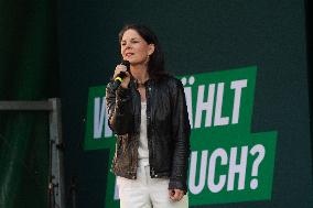 Last Rally For The Greens Party Before The Europa Election 2024 In Cologne