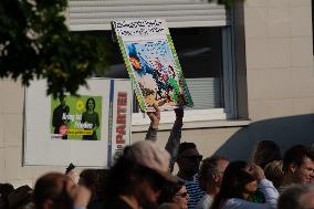 Last Rally For The Greens Party Before The Europa Election 2024 In Cologne