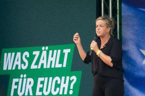 Last Rally For The Greens Party Before The Europa Election 2024 In Cologne