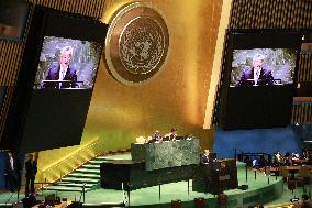 UN-GENERAL ASSEMBLY-CHINA-PROPOSED RESOLUTION-INTERNATIONAL DAY FOR DIALOGUE AMONG CIVILIZATIONS-ADOPTION