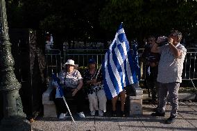 Pre-Election Rally Of New Democracy Party In Athens