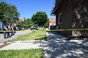 55-year-old Male Victim Seriously Wounded In Shooting In Chicago Illinois