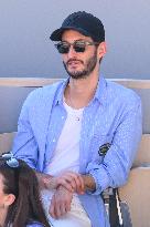 French Open - Pierre Niney At The Stands