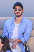 French Open - Pierre Niney At The Stands