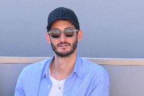 French Open - Pierre Niney At The Stands