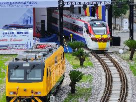 CHINA-HUNAN-ZHUZHOU-ETS3 TRAIN-ROLL-OFF (CN)