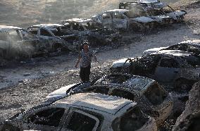Aftermath of Israeli Attack In West Bank And Gaza Strip