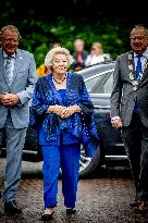 Princess Beatrix Christens A New Competition Boat  - Leiden