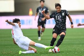 (SP)CHINA-SHAANXI-WEINAN-FOOTBALL-FRIENDLY MATCH-KOR VS VIE (CN)