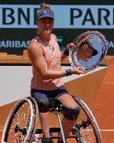 (SP)FRANCE-PARIS-TENNIS-FRENCH OPEN-WOMEN'S WHEELCHAIR SINGLES