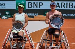 (SP)FRANCE-PARIS-TENNIS-FRENCH OPEN-WOMEN'S WHEELCHAIR SINGLES