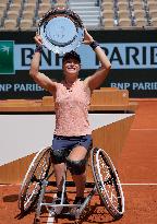 (SP)FRANCE-PARIS-TENNIS-FRENCH OPEN-WOMEN'S WHEELCHAIR SINGLES
