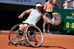(SP)FRANCE-PARIS-TENNIS-FRENCH OPEN-WOMEN'S WHEELCHAIR SINGLES