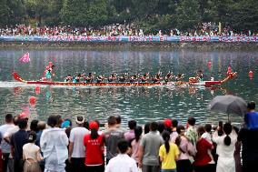 Dragon Boat Festival in Zixing