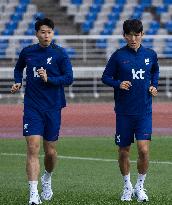 (SP)SOUTH KOREA-GOYANG-FOOTBALL-FIFA WORLD CUP QUALIFIER-TRAINING