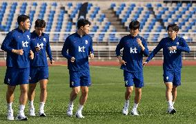 (SP)SOUTH KOREA-GOYANG-FOOTBALL-FIFA WORLD CUP QUALIFIER-TRAINING