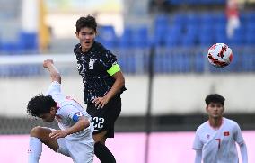 (SP)CHINA-SHAANXI-WEINAN-FOOTBALL-FRIENDLY MATCH-KOR VS VIE (CN)