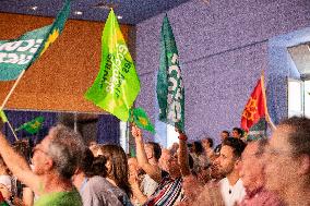 Marie Toussaint Campaign Meeting - Toulouse