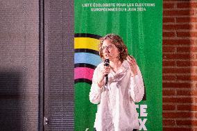 Marie Toussaint Campaign Meeting - Toulouse