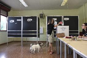 ITALY-ROME-EUROPEAN PARLIAMENT ELECTIONS-VOTE