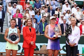 French Open - Iga Swiatek Wins A Third Consecutive Women's Title