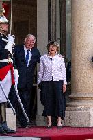 State Dinner in Honor of US President Biden At Elysee - Paris