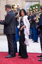 State Dinner in Honor of US President Biden At Elysee - Paris