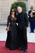 State Dinner in Honor of US President Biden At Elysee - Paris