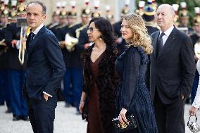 State Dinner in Honor of US President Biden At Elysee - Paris