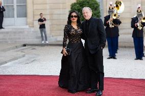 State Dinner in Honor of US President Biden At Elysee - Paris