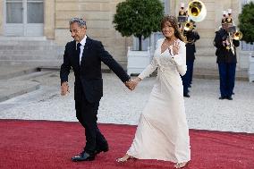 State Dinner in Honor of US President Biden At Elysee - Paris