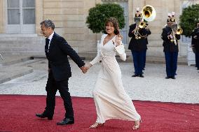 State Dinner in Honor of US President Biden At Elysee - Paris