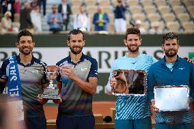 (SP)FRANCE-PARIS-TENNIS-ROLAND GARROS-FRENCH OPEN-MEN'S DOUBLES-FINAL