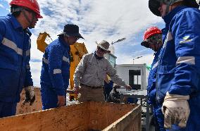 CHINA-XIZANG-NAM CO-MULTINATIONAL RESEARCHERS-CORE DRILLING PROJECT (CN)